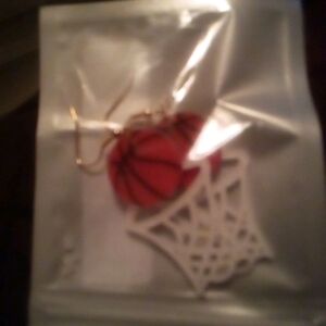 Basketball And Hoop Earrings